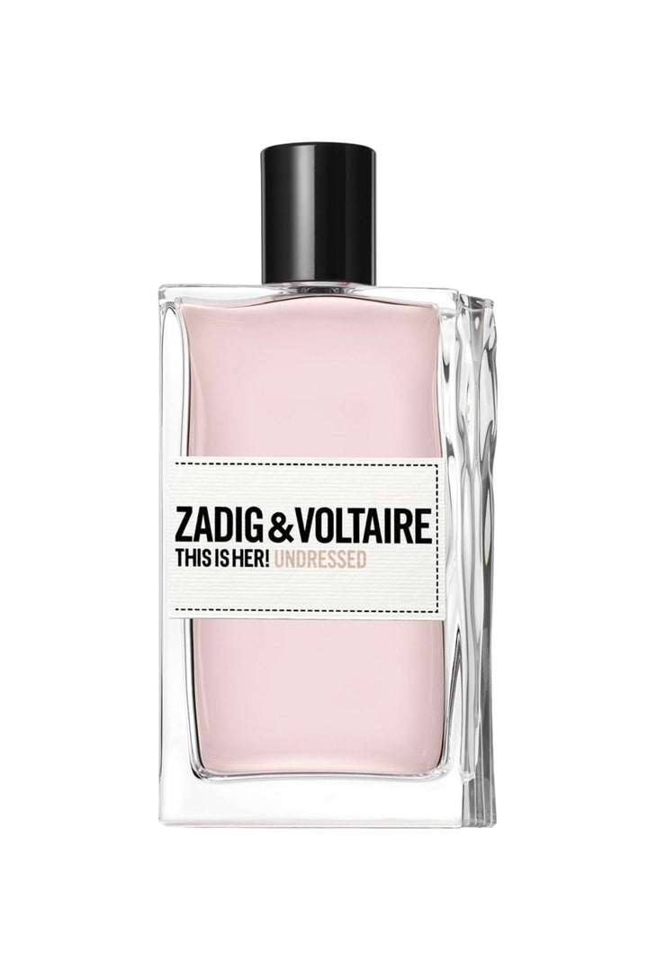 100 ml glass bottle of Undressed Eau de Parfum, floral-woody perfume for Women