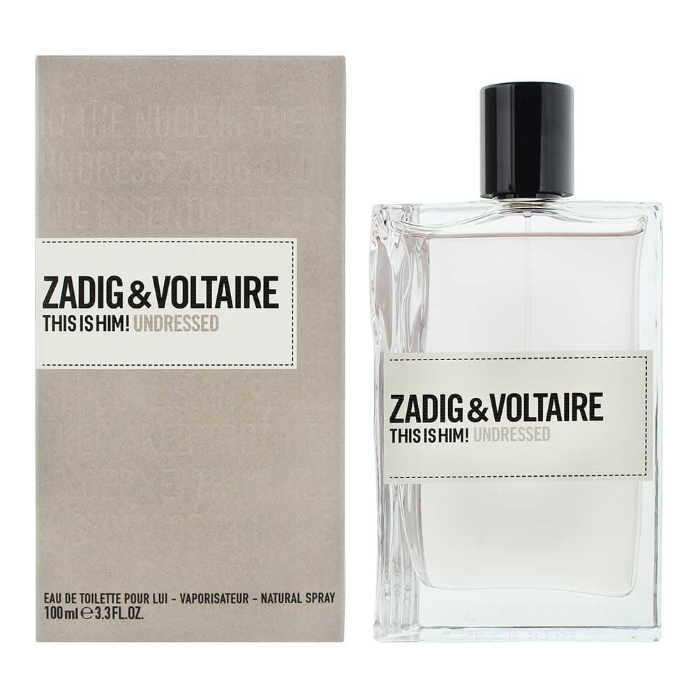 100 ml clear bottle, woody-spicy eau de toilette for Man