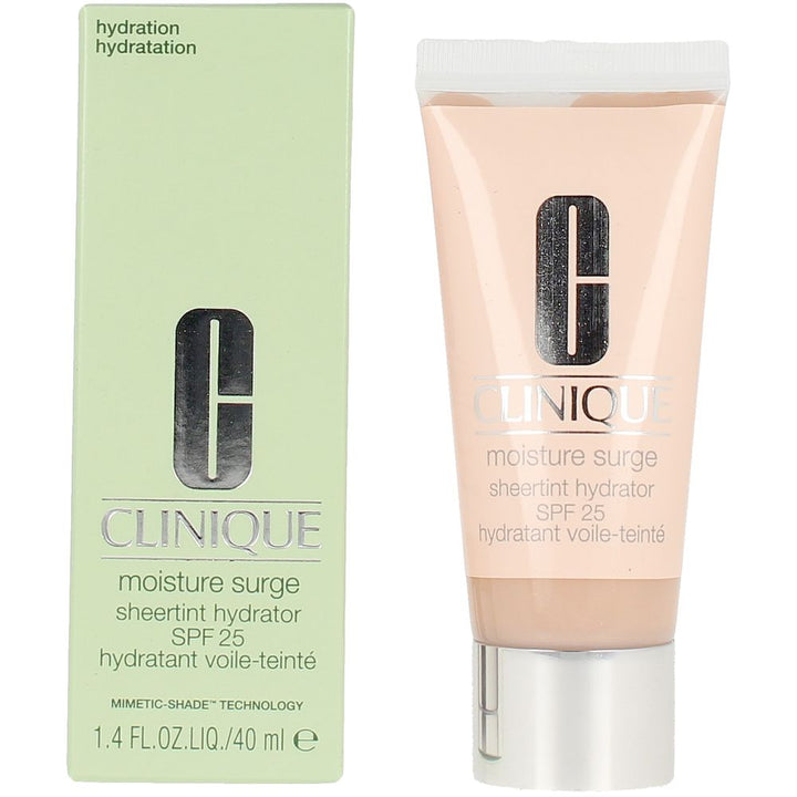 40 ml tinted moisturiser tube, sheer dewy finish, SPF 25