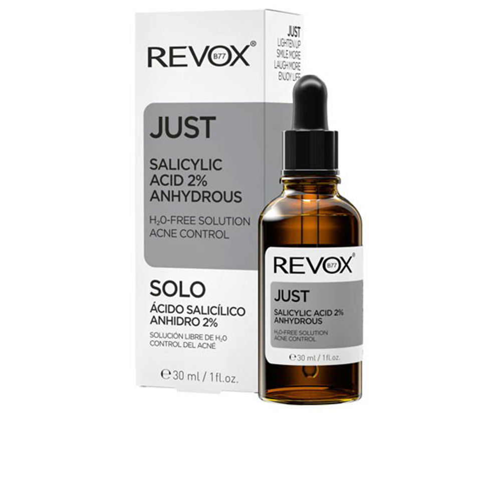 30 ml clear solution bottle — 2% salicylic in squalane serum for Women