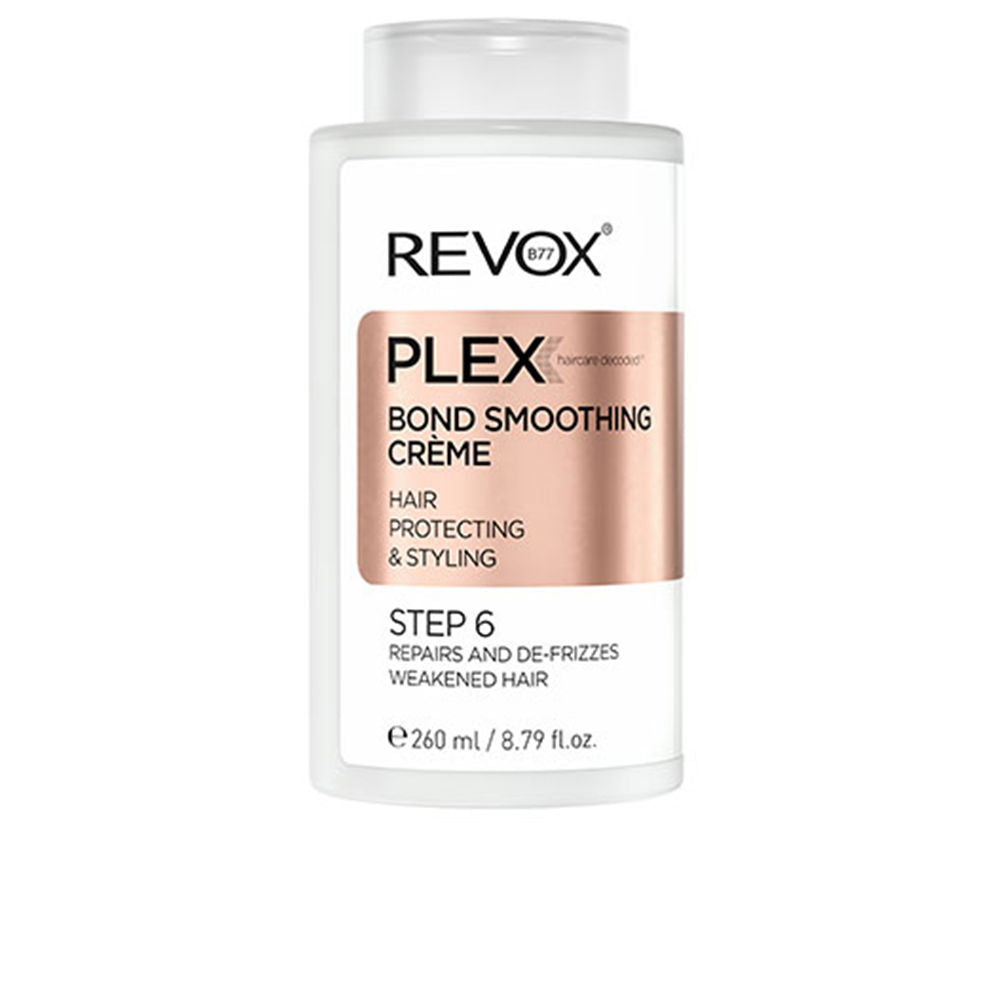 260 ml tube of PLEX repair smoothing leave-in crème for Women, salon finish