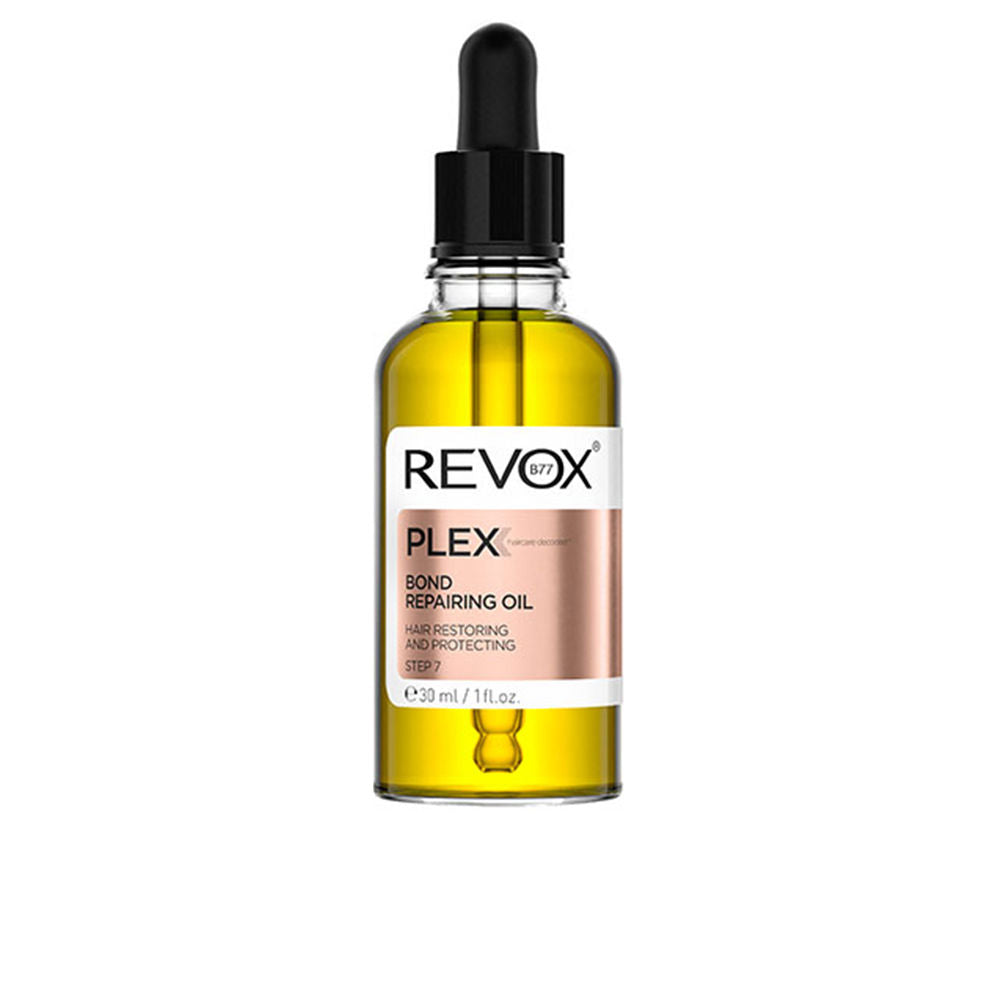 30 ml slender bottle of lightweight bond repairing hair oil for dry, colour-treated hair