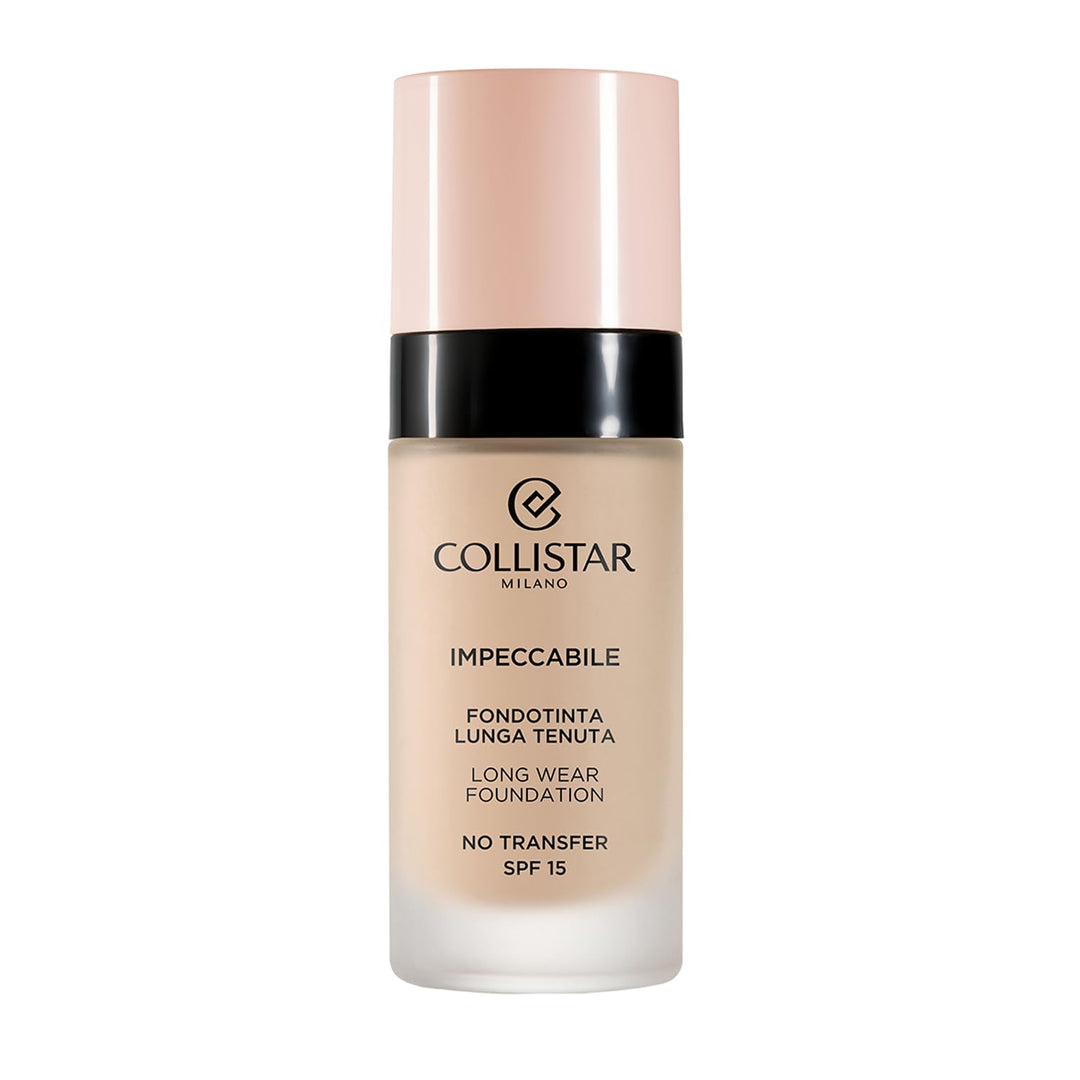 30 ml glass bottle of longwear liquid foundation, natural matte finish, shade 1N