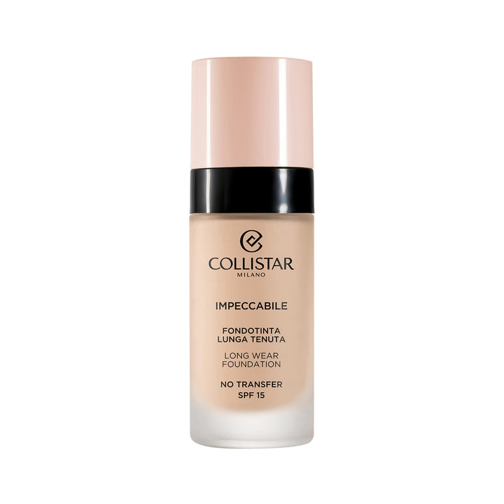 30 ml pump foundation bottle, matte skin finish, SPF 15, Unisex