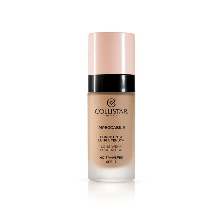 30 ml cream‑matte foundation bottle, shade 4N, compact pump packaging