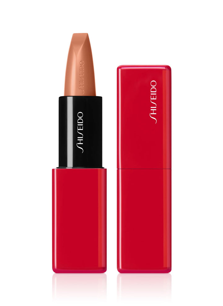 Slim lipstick tube, nude mauve shade, precise angled tip, 3.30 g
