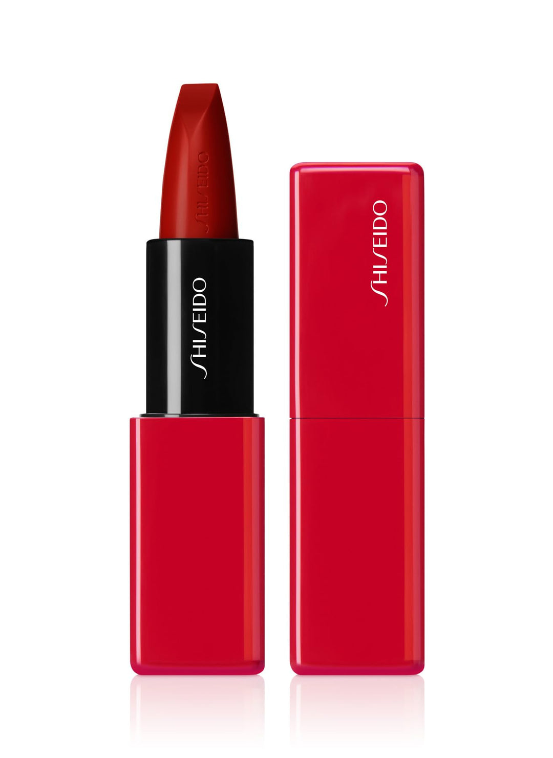 Creamy lipstick tube, contoured tip, glossy rosy shade, 3.3 g, Unisex
