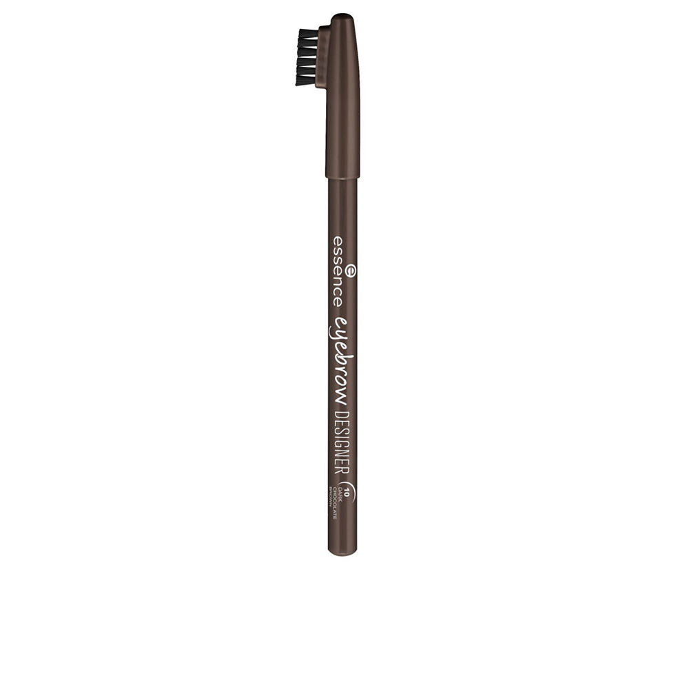 Dual-ended dark chocolate brow pencil with built-in spoolie, 1 g