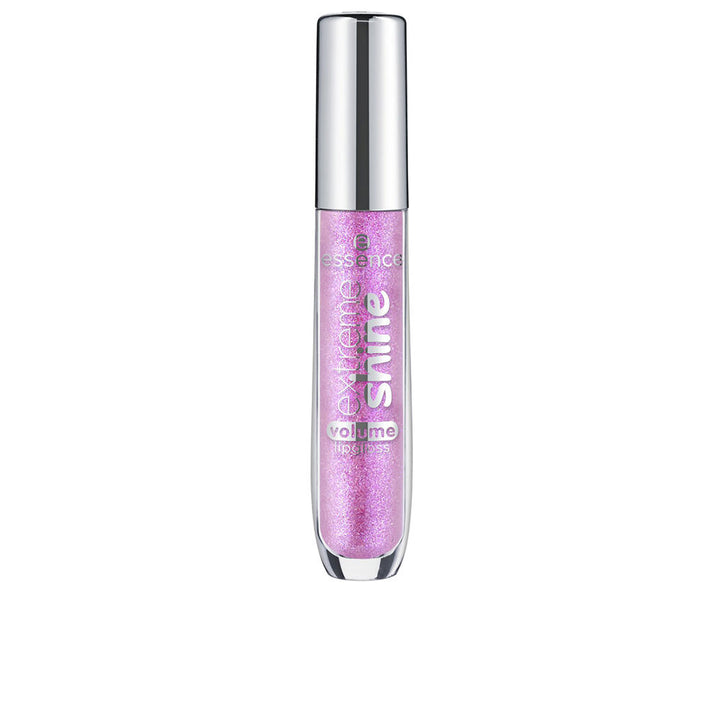 5 ml sparkling purple high-shine lip gloss in clear tube with doe-foot