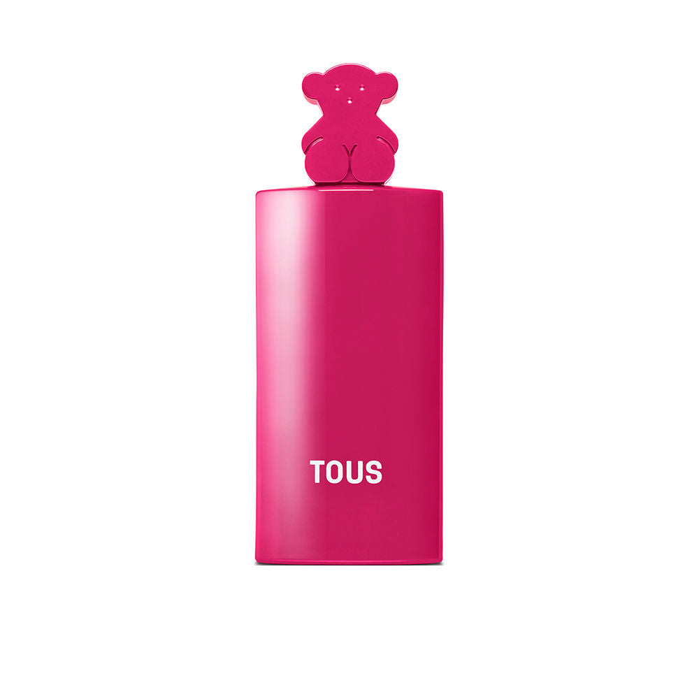 Glass bottle Eau de Toilette, pink-themed, 90 ml, floral-fruity notes