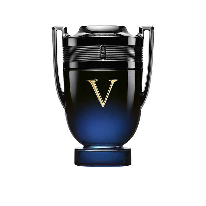 Gold relief bottle of Intense Victory Elixir Parfum, 50 ml spray for Man