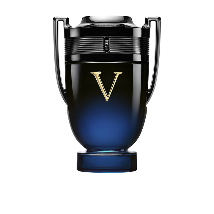 Gold relief bottle of Intense Victory Elixir Parfum, 50 ml spray for Man