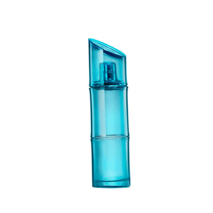 Translucent blue-green 60 ml spray bottle; marine, woody men&