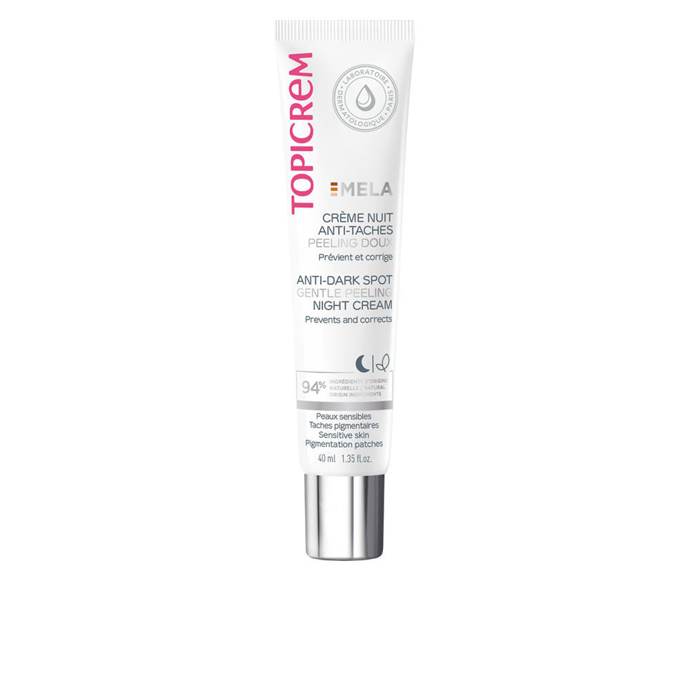 40 ml tube of night brightening exfoliant cream for Unisex skin, gentle formula