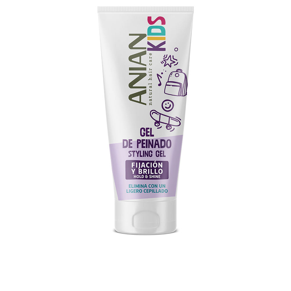 Small tube of Anian Kids Styling Gel for gentle, non-greasy hold