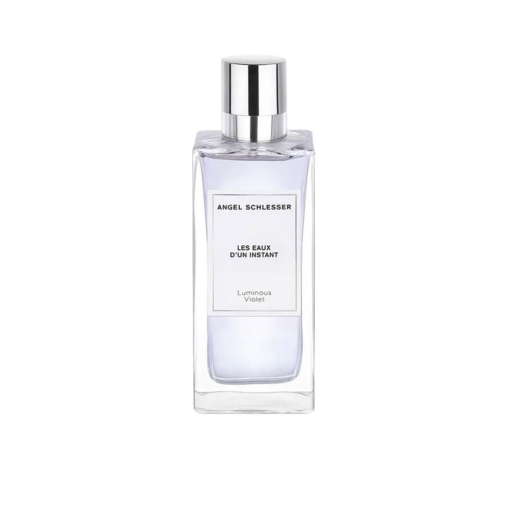 100 ml bottle of Luminous Violet Eau de Parfum with floral-woody notes