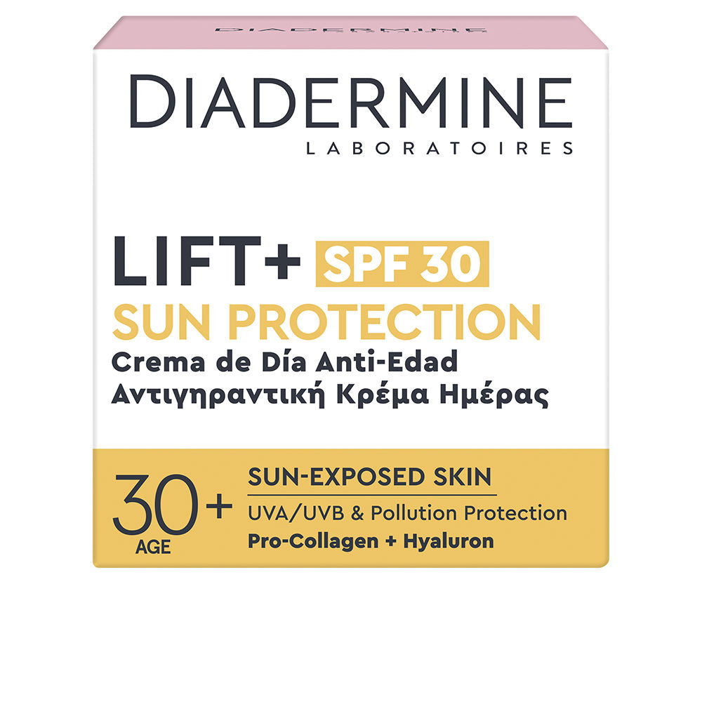 50 ml lightweight SPF30 anti‑ageing day cream in neutral tube, women&