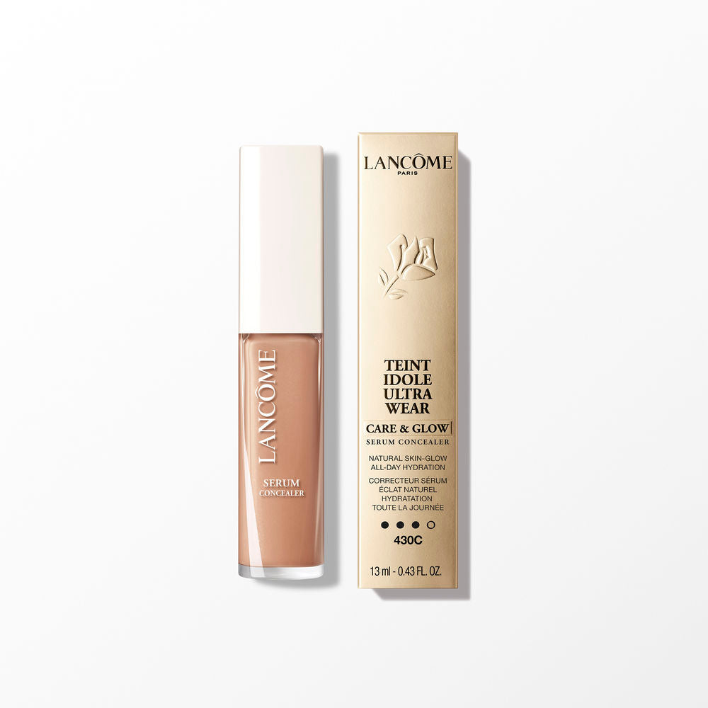 13.5 ml serum concealer tube, shade 430C, dewy finish