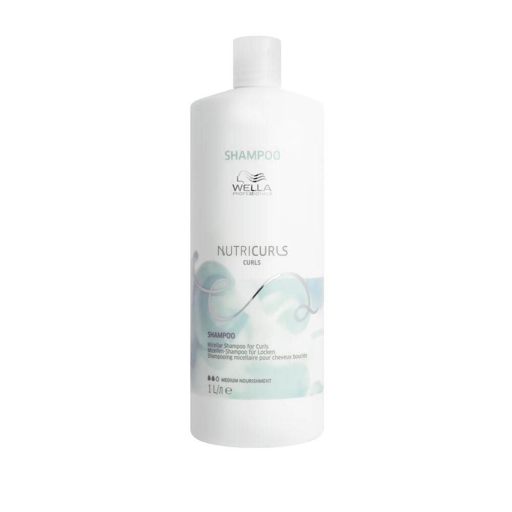 1,000 ml bottle of concentrated curl shampoo for Unisex, nourishing formula