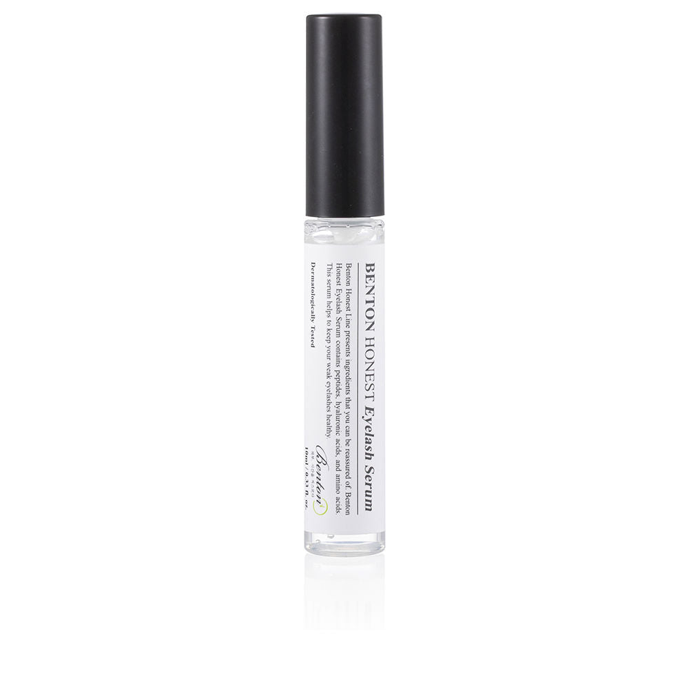 10 ml clear lash serum with goupillon applicator; peptide and hyaluronic formula for Women