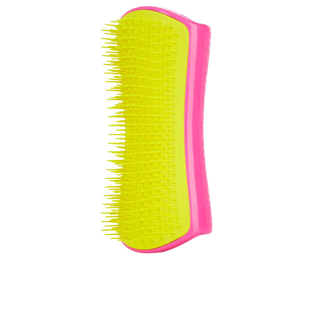 Pink Tangle Teezer Pet Teezer brush with dual-length bristles for dogs