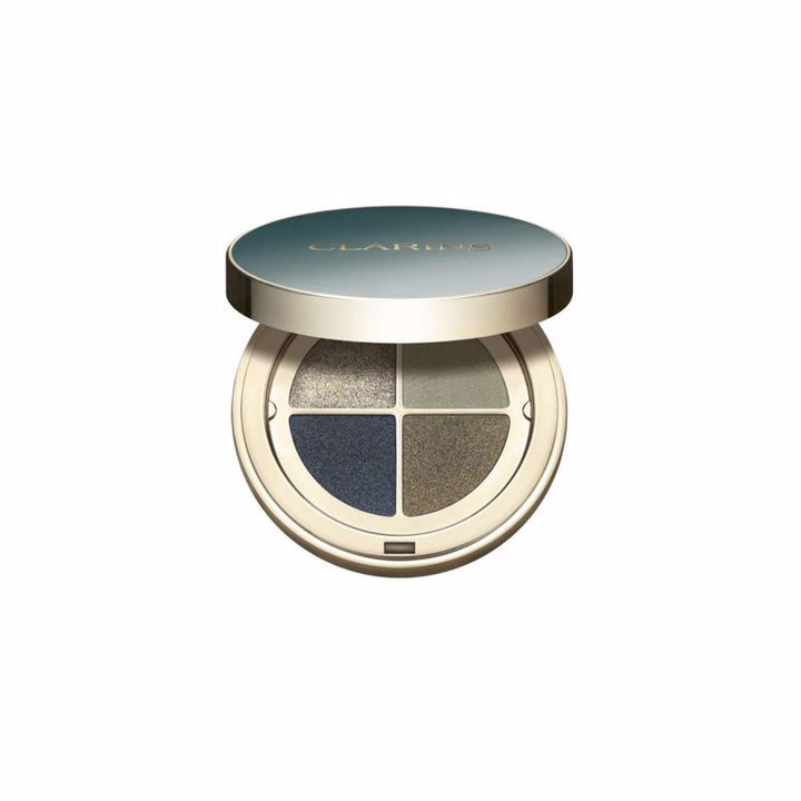Compact amber eyeshadow quartet with integrated pre-base, 4.2 g Unisex