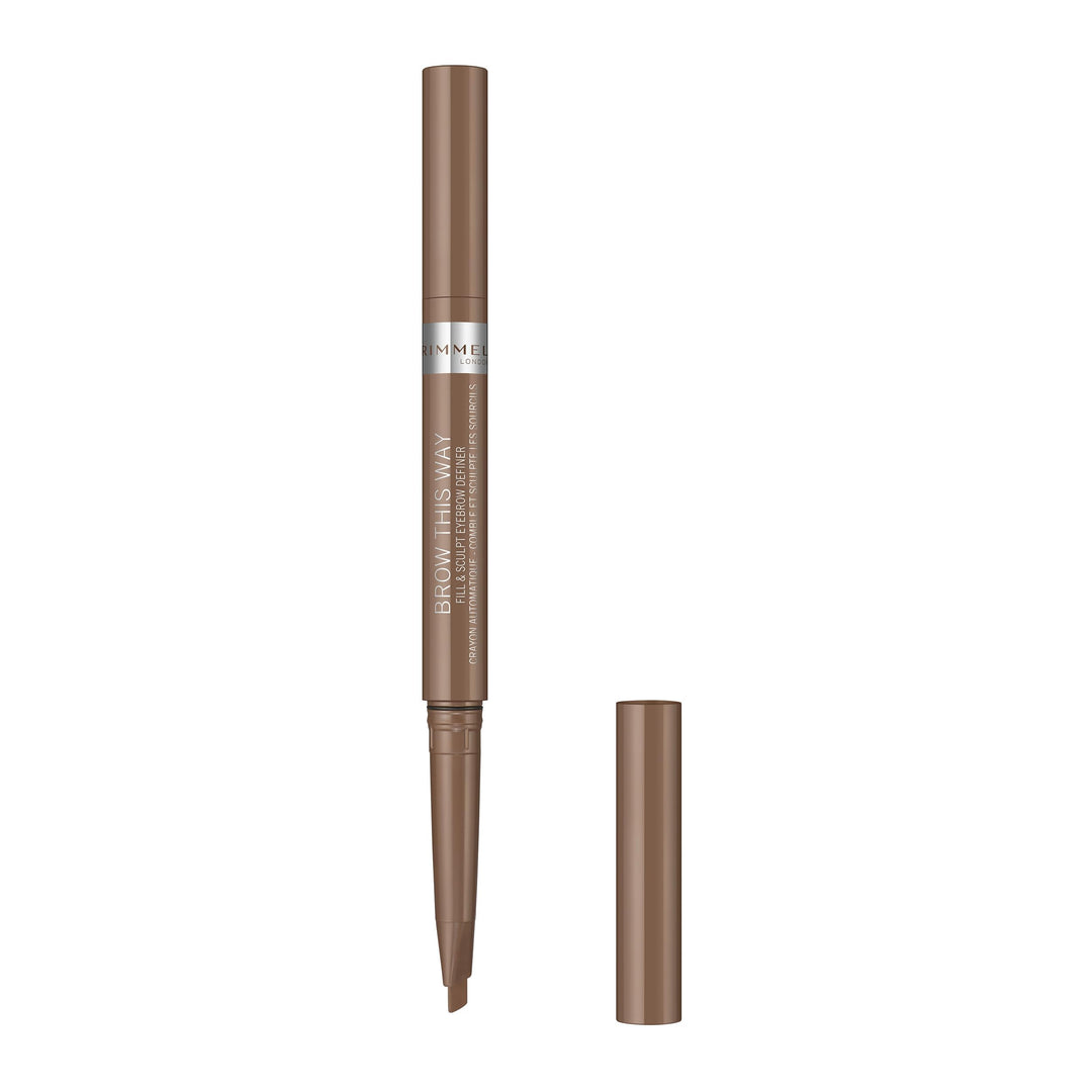 Retractable soft blonde eyebrow pencil with spoolie, 0.25 g, Unisex