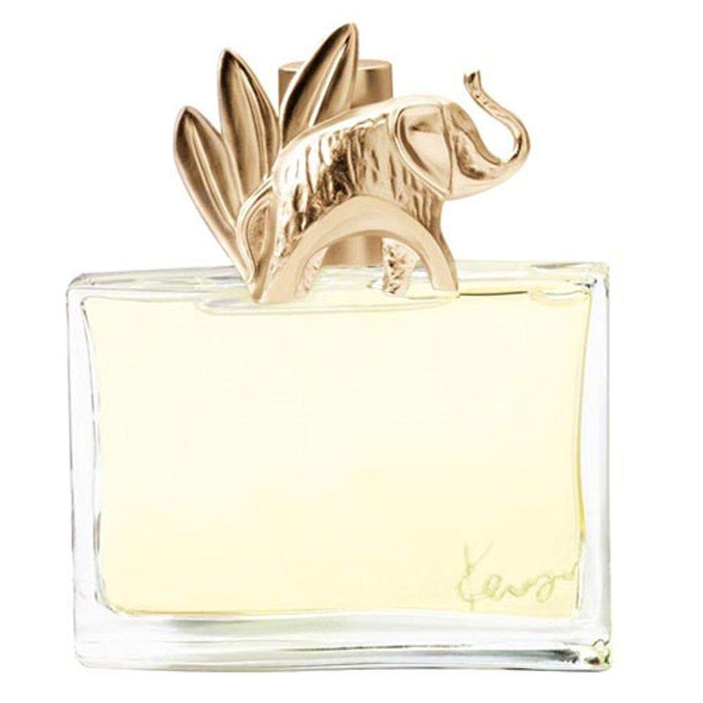 Cut‑glass perfume bottle with gilt elephant cap, 100 ml, Oriental‑spiced eau de parfum