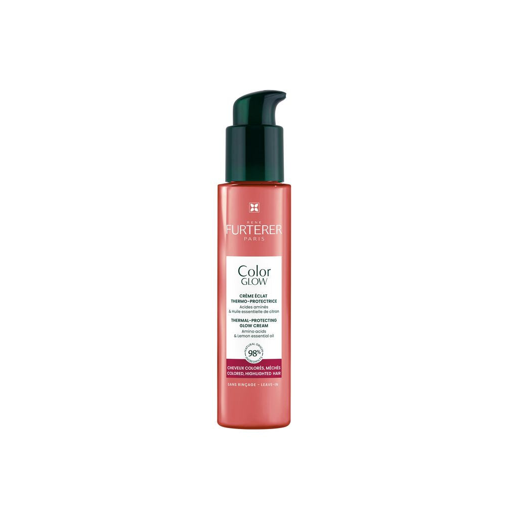 100 ml pump bottle of thermo-protective cream for coloured hair, citrus and botanical formula