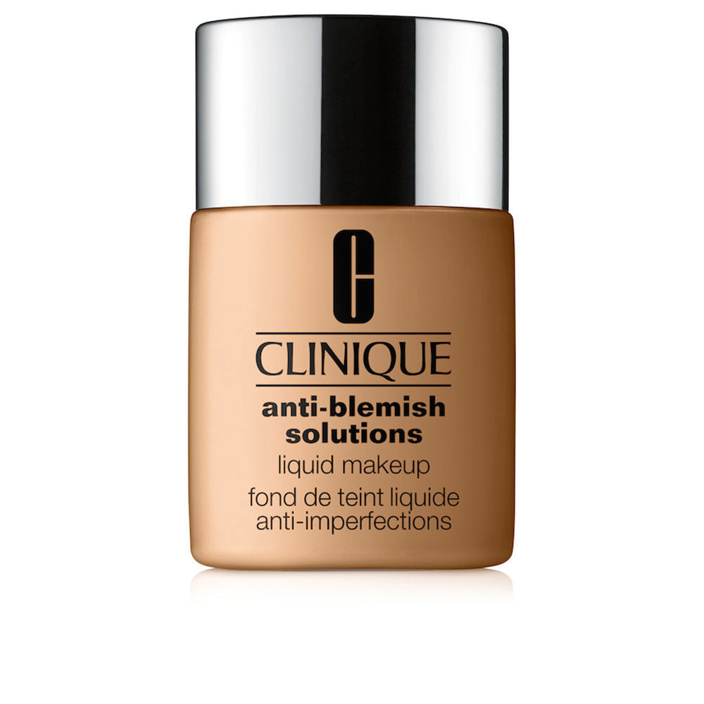 30 ml pump bottle of oil-free mattifying liquid foundation, beige shade