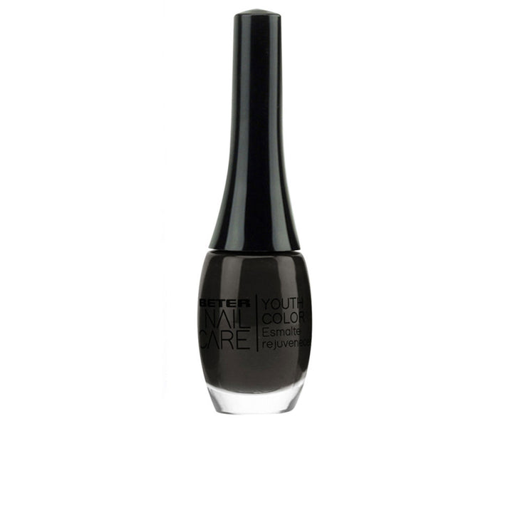 11 ml Unisex rejuvenating black nail polish, high-gloss bottle