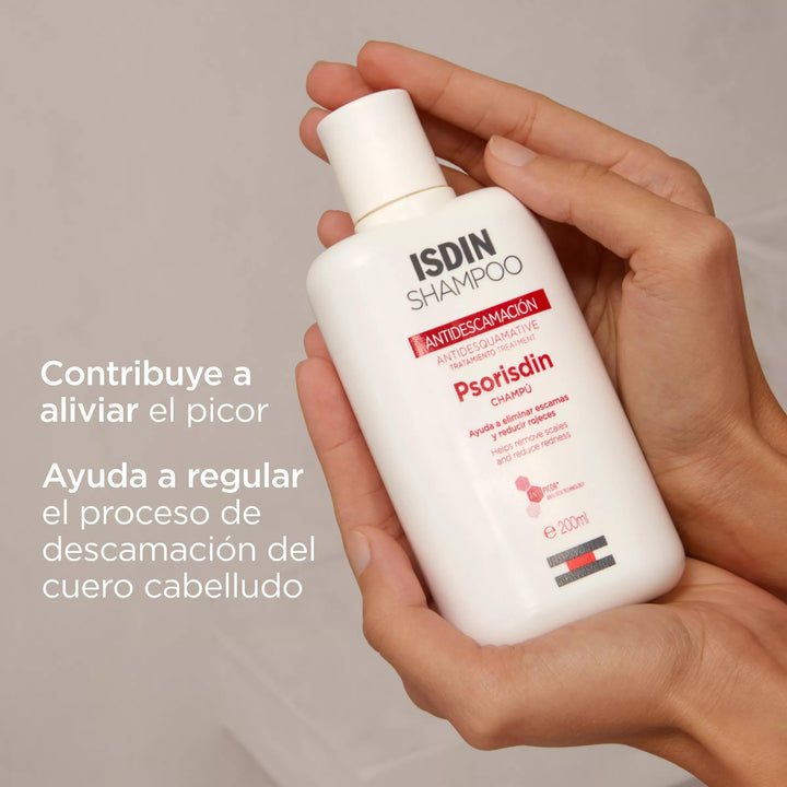 200 ml medicated salicylic shampoo bottle for flaky, red scalp, Unisex