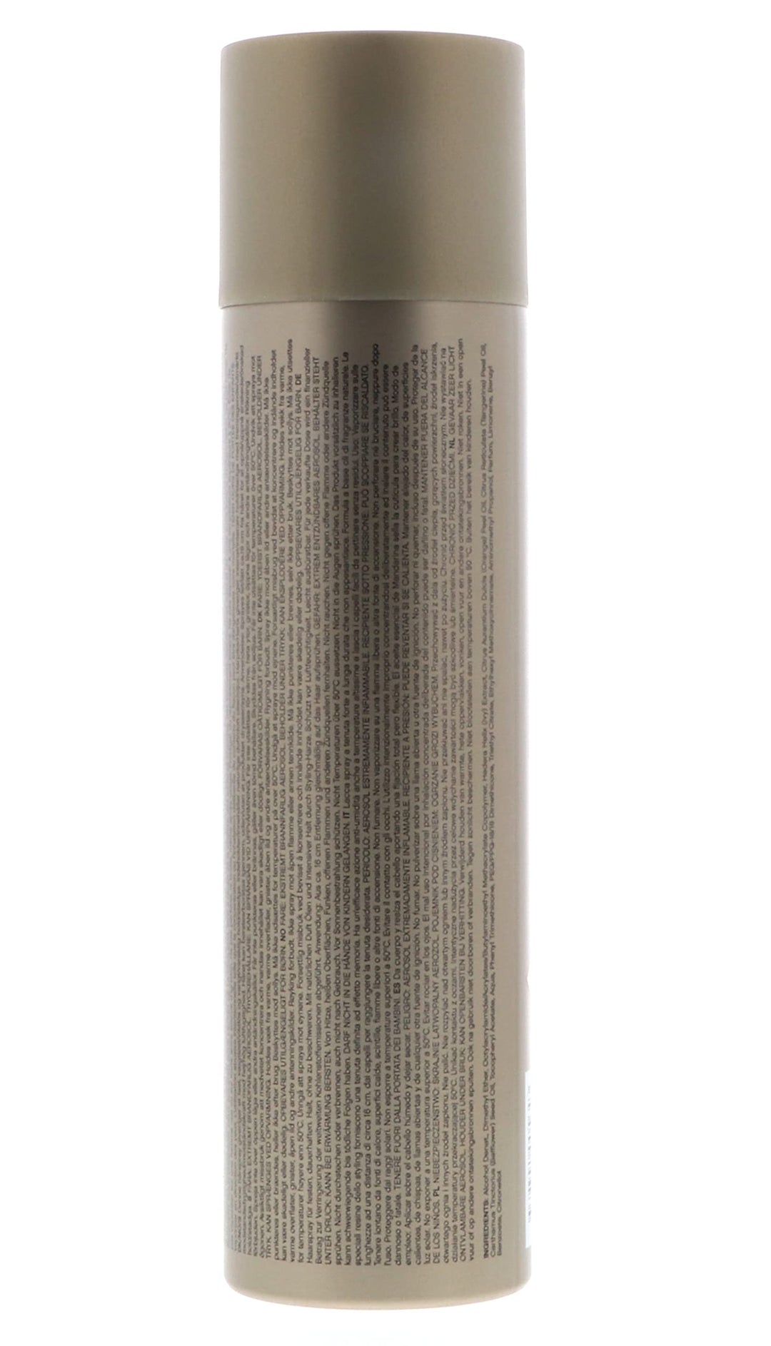 Tall aerosol bottle of high-hold hair spray for Unisex use, 400 ml