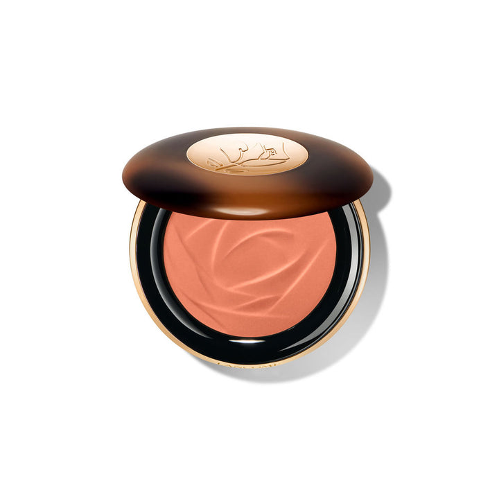 Compact matte bronzer powder, 10 g, warm tan shade, serum-infused formula
