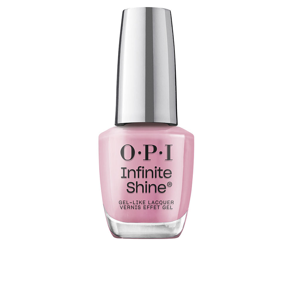 15 ml bottle of flamingo-pink gel-effect nail polish with Pro Wide brush
