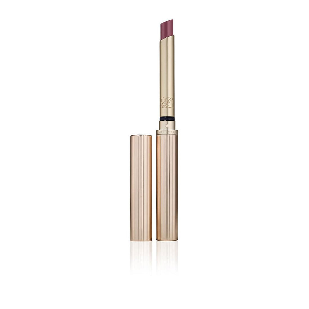Ribbed pink-gold cased glossy lip stick, shade 419 Playtime, Unisex