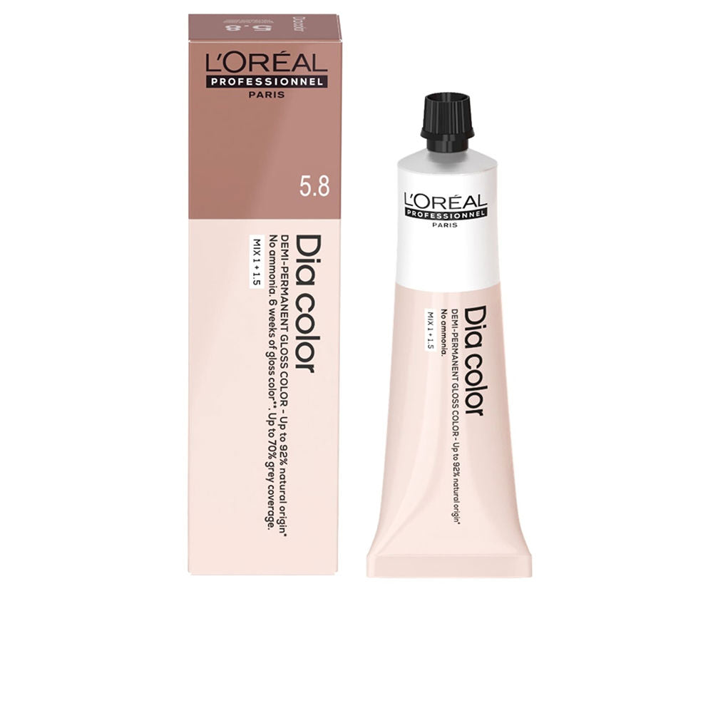 60 ml caramel semi-permanent ammonia-free hair colour cream tube