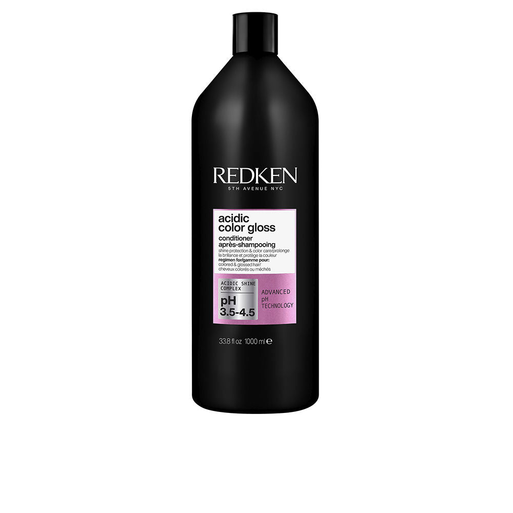 1000 ml tube of acidic apricot shine conditioner for coloured, dry hair