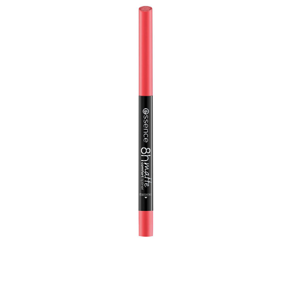Slim matte red lip liner pencil, shade 09 Fiery Red, 0.3 g, waterproof, vegan
