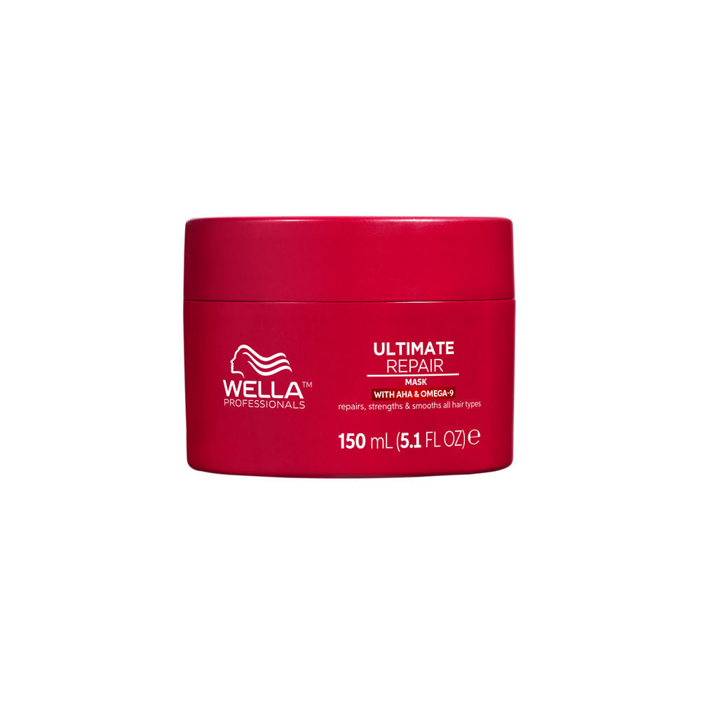 150 ml jar of creamy AHA and Omega‑9 repair hair mask, restorative treatment for Women
