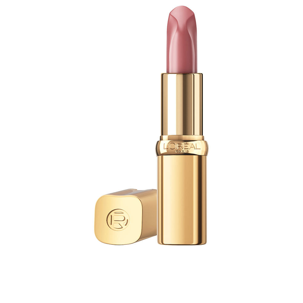 Satin nude cream lipstick in rose-toned shade, 4.54 g stick