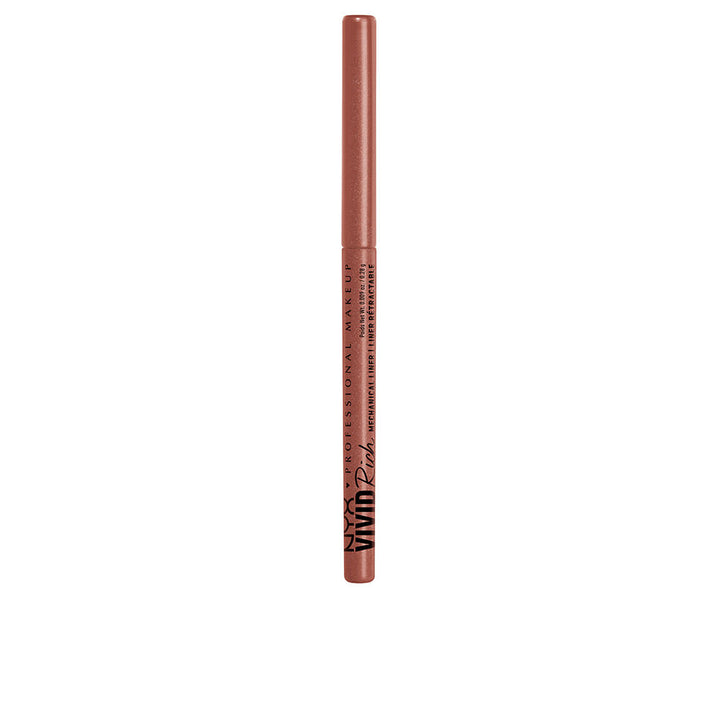 Automatic twist-up brown eyeliner pencil, creamy tip, 0.28 g, jewel-inspired shade