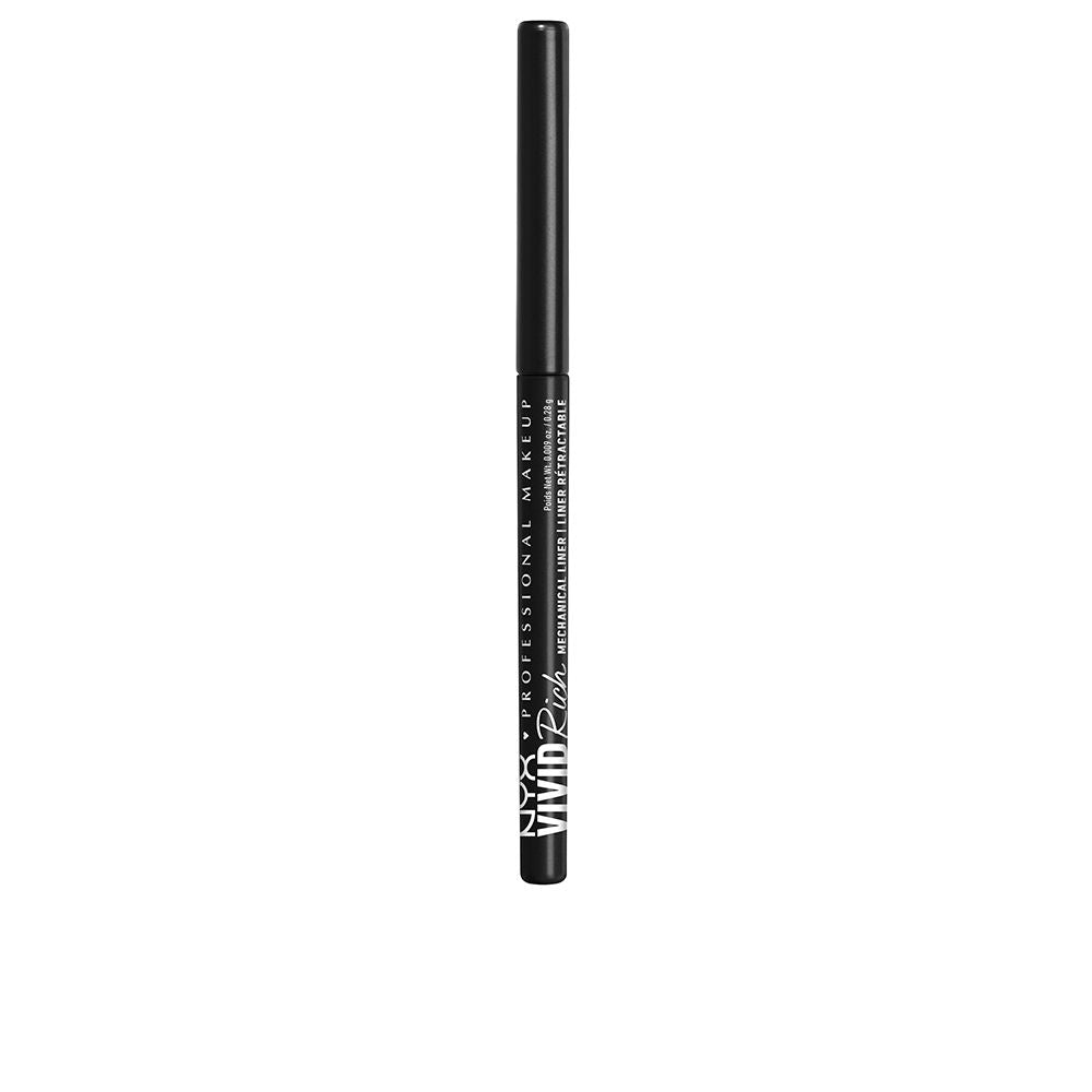 Slim automatic black eyeliner pencil, twist-up tip, 0.28 g