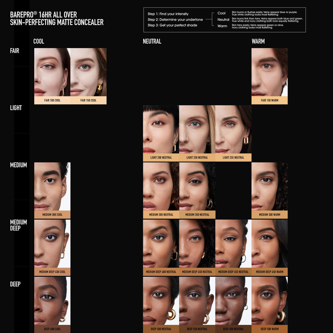 Tube of Bare Minerals matte concealer with lightweight, full-coverage formula