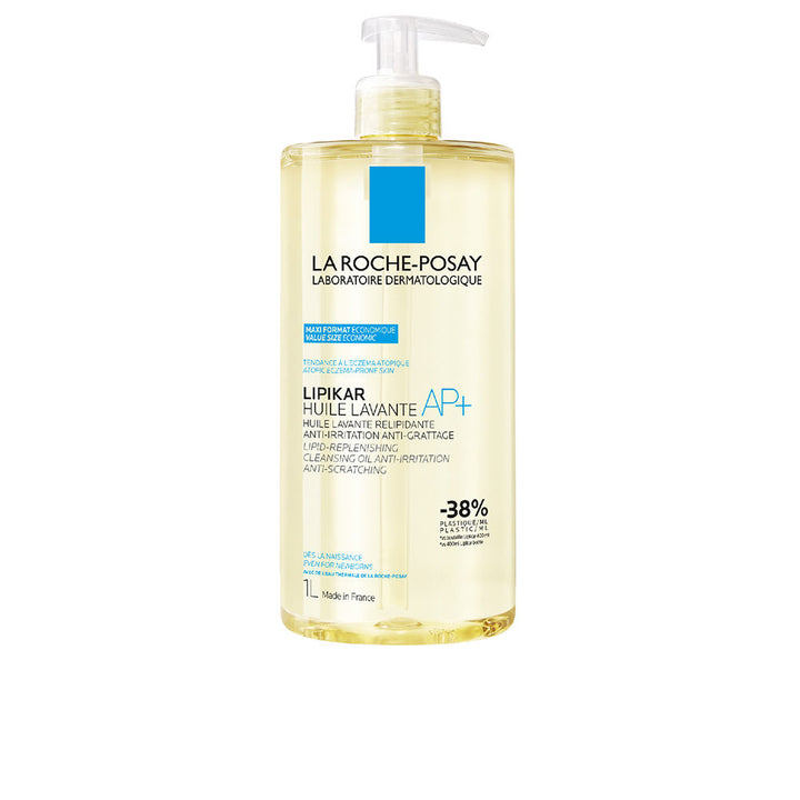 1,000 ml relipidising cleansing oil in pump bottle for Unisex very dry, sensitive skin