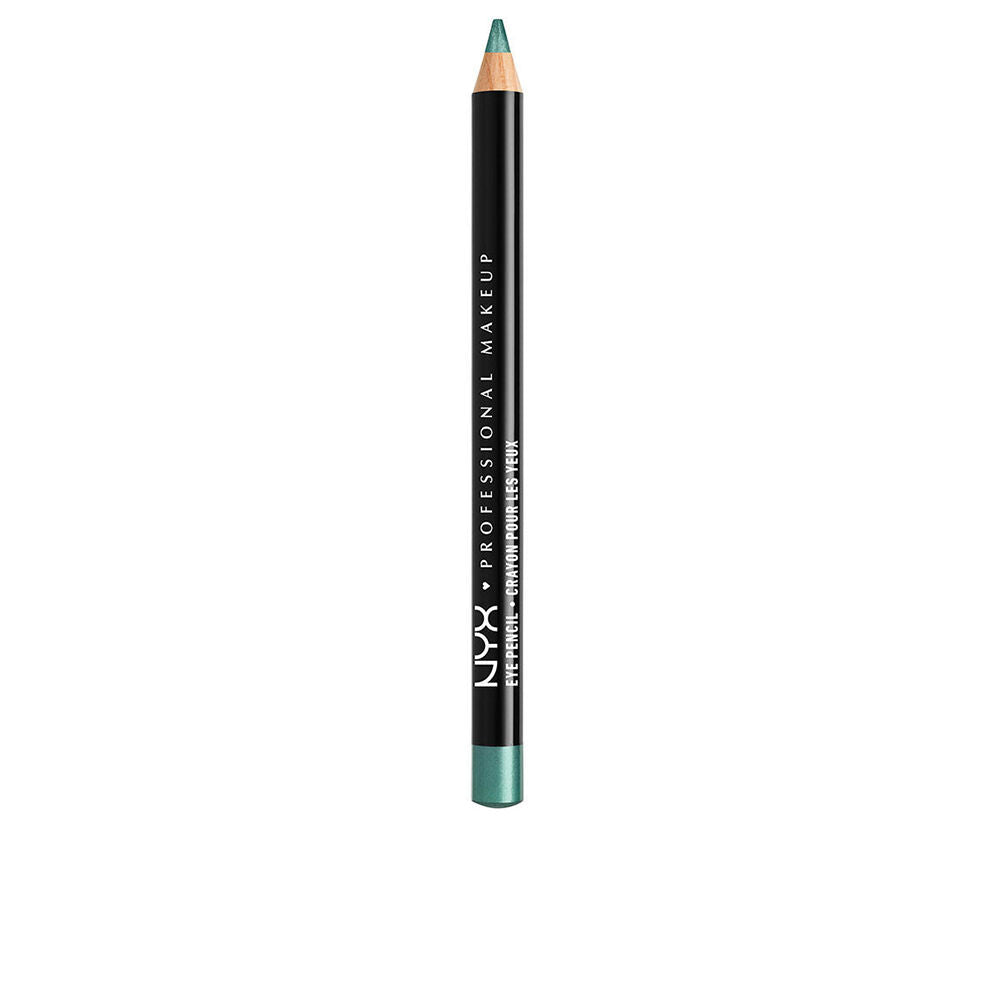 Slim seafoam green eye pencil, slim tip, 1.2 g packaging visible
