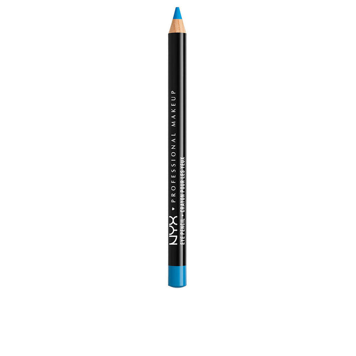 Slim retractable electric blue eye pencil, 1.2 g, slim tip visible