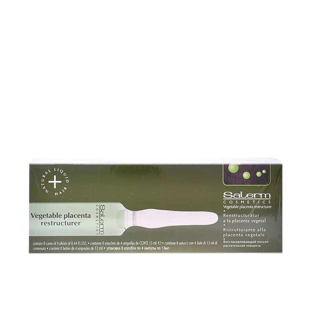 Single 13 ml glass ampoule of keratin hair treatment for Unisex use