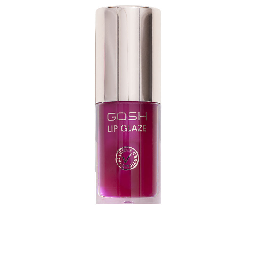 Small tube of sheer wild berry lip glaze with applicator, 5.5 ml