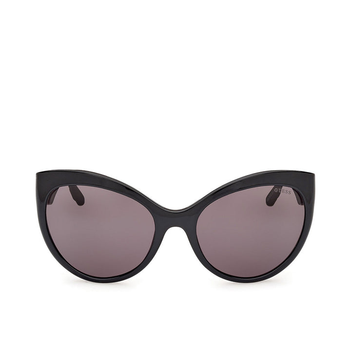Black butterfly sunglasses with 61 mm lenses and sleek injected frame